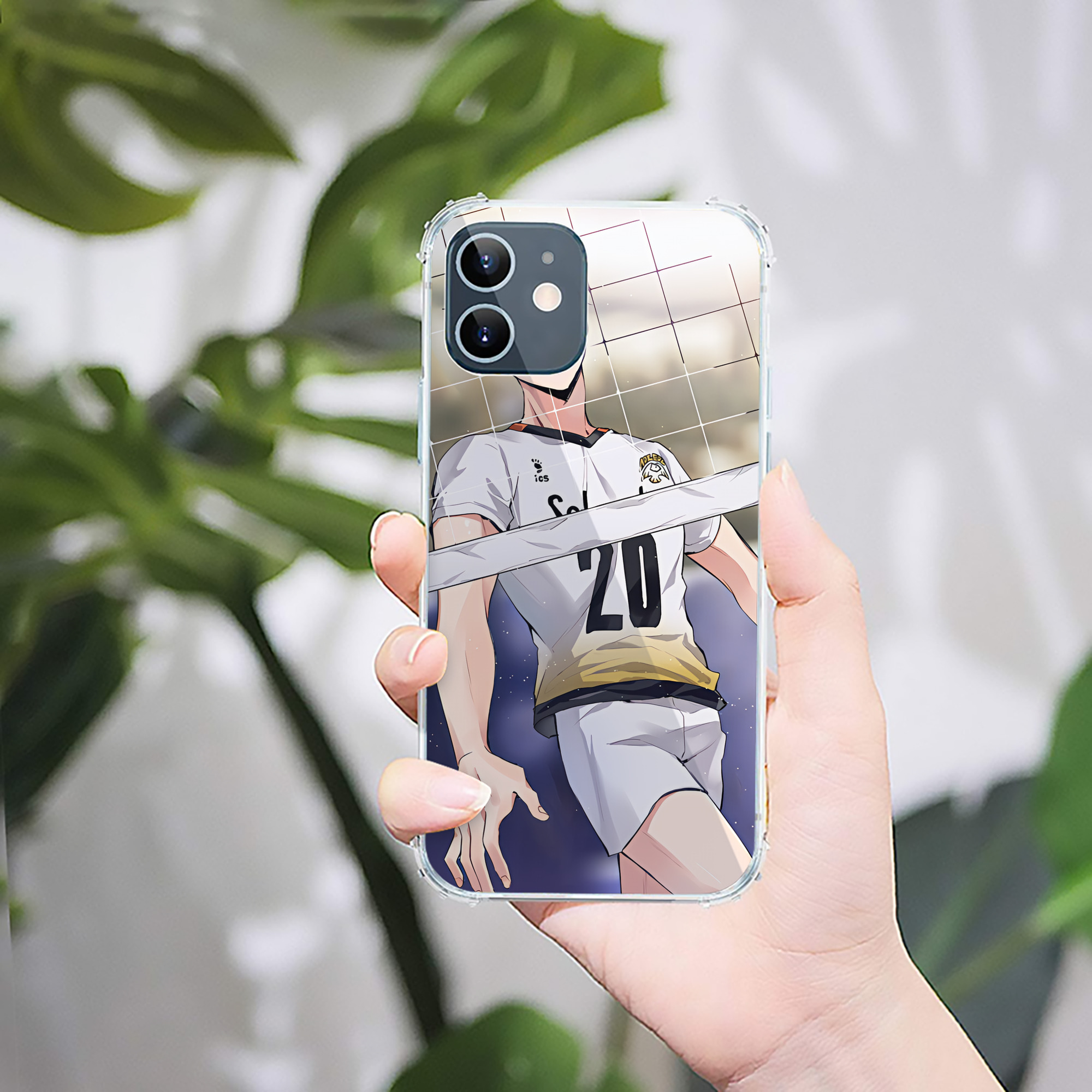 （画像用） ハイキュー!! Haikyu!! 【iPhone 12シリーズ対応】透明スマホケース（クリアソフトケース）